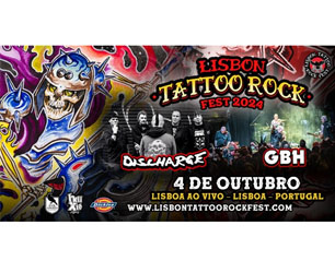 LISBON TATTOO ROCK FEST 2024 dia 04 outubro BILHETES