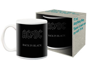 AC/DC back in black CANECA