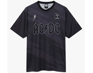 AC/DC back in black Rock FC FOOTBALL TSHIRT