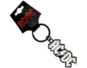 AC/DC logo mono KEYCHAIN