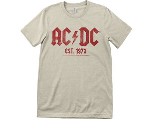 AC/DC vintage 1979 KHAKI TSHIRT