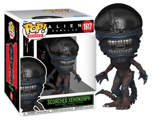 ALIEN ROMULUS scorched xenomorph 1617 funko super size POP FIGURE