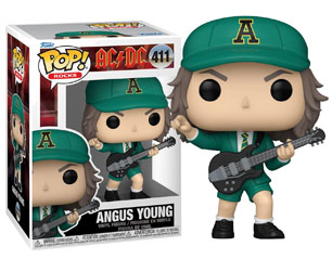 AC/DC angus young in green outfit 411 funko POP FIGURE