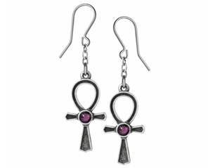 ALCHEMY ankh of osiris e372 EARRINGS