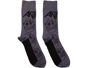 ANTHRAX faces pattern mono SOCKS