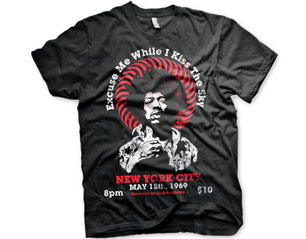 JIMI HENDRIX live in new york TSHIRT