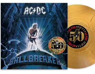 AC/DC ballbraker 50 YEARS GOLD VINYL