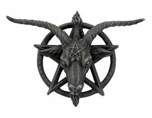 BAPHOMET wall plaque 40cm FIGURE