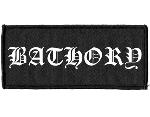 BATHORY logo PATCH