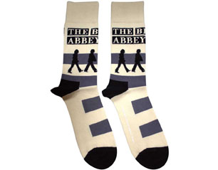 BEATLES abbey road crossing NATURAL SOCKS