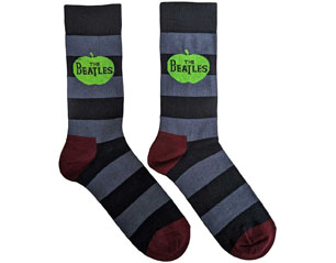 BEATLES apple and stripes SOCKS