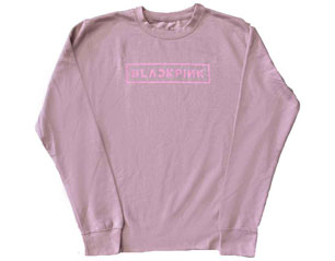 BLACKPINK logo PINK SWEATSHIRT