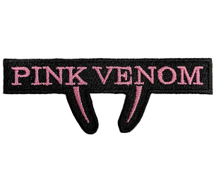 BLACKPINK pink venom cut out PATCH