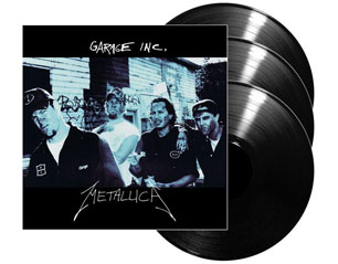 METALLICA garage inc TRIPLE VINYL