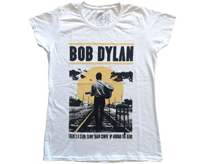 BOB DYLAN slow train WHITE LADIES TSHIRT