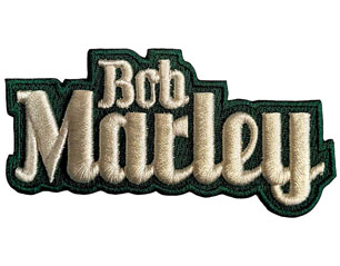 BOB MARLEY text logo cut out PATCH