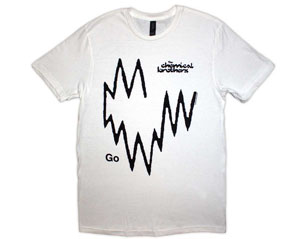 CHEMICAL BROTHERS go WHITE TSHIRT