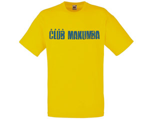 CLUB MAKUMBA logo YELLOW TSHIRT