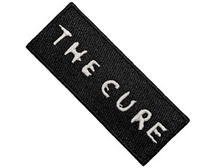 CURE text logo PATCH