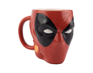 DEADPOOL 3d head shapped MUG