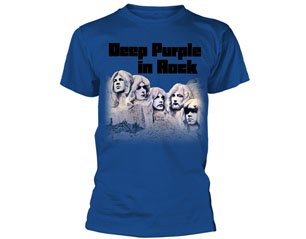 DEEP PURPLE in rock BLUE TSHIRT