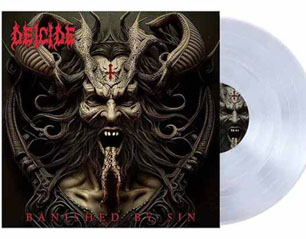 DEICIDE banished by sin CRYSTAL CLEAR VINYL