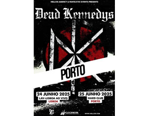 DEAD KENNEDYS porto BILHETES