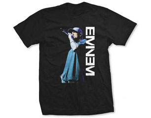 EMINEM mic pose LADIES TSHIRT