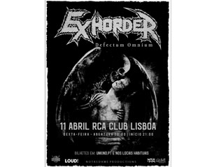 EXHORDER lisboa BILHETES