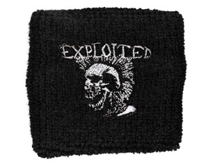 EXPLOITED mohican skull SWEATBAND