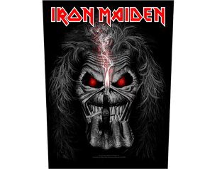 IRON MAIDEN eddie candle BACKPATCH