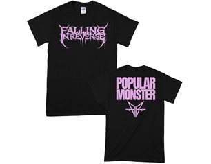 FALLING IN REVERSE popular monster text TSHIRT