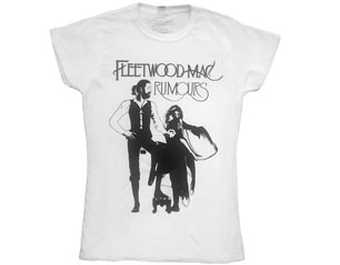 FLEETWOOD MAC rumours WHTIE LADIES TSHIRT