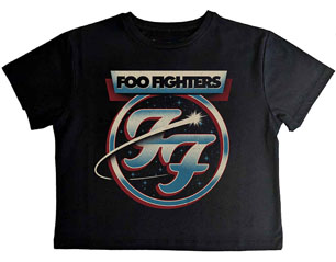 FOO FIGHTERS comet LADIES CROP TOP TSHIRT