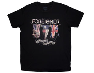 FOREIGNER texas farewell TSHIRT