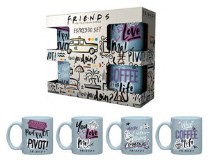 FRIENDS doodle expresso MUG SET