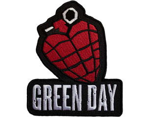 GREEN DAY grenade logo standard PATCH