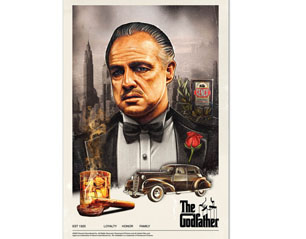 GODFATHER godfather color POSTER