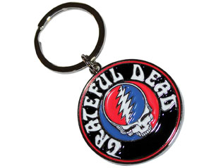 GRATEFUL DEAD steal your face logo metal KEYCHAIN