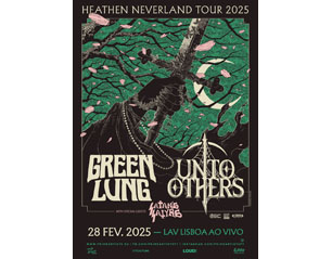 GREEN LUNG bilhetes LISBOA