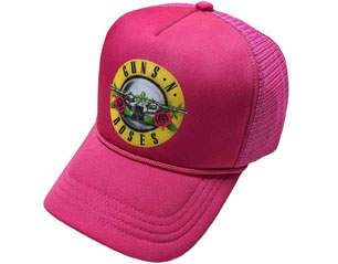 GUNS N ROSES classic logo PINK CAP