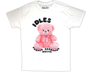 IDLES proper hardcore WHITE TSHIRT