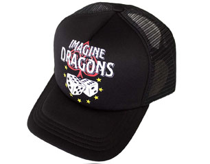 IMAGINE DRAGONS dice mesh back CAP