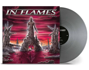 IN FLAMES colony GREY VINYL