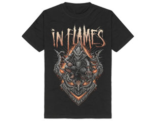 IN FLAMES temple mask TSHIRT