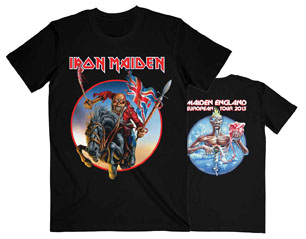 IRON MAIDEN euro tour 2013 TSHIRT