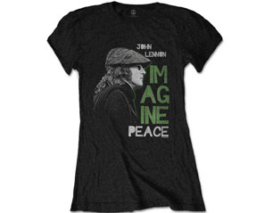 JOHN LENNON imagine peace LADIES TSHIRT