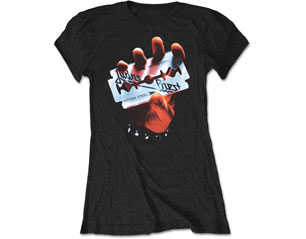 JUDAS PRIEST british steel LADIES TSHIRT