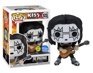 KISS ace frehley the spaceman glow in the dark 123 funko POP FIGURE