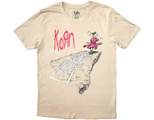 KORN follow the leader hopscotch SAND TSHIRT